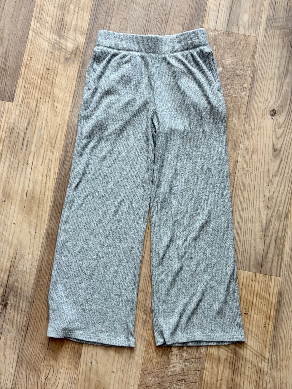 Gap Kids Softspun Rib Wide-Leg Pants